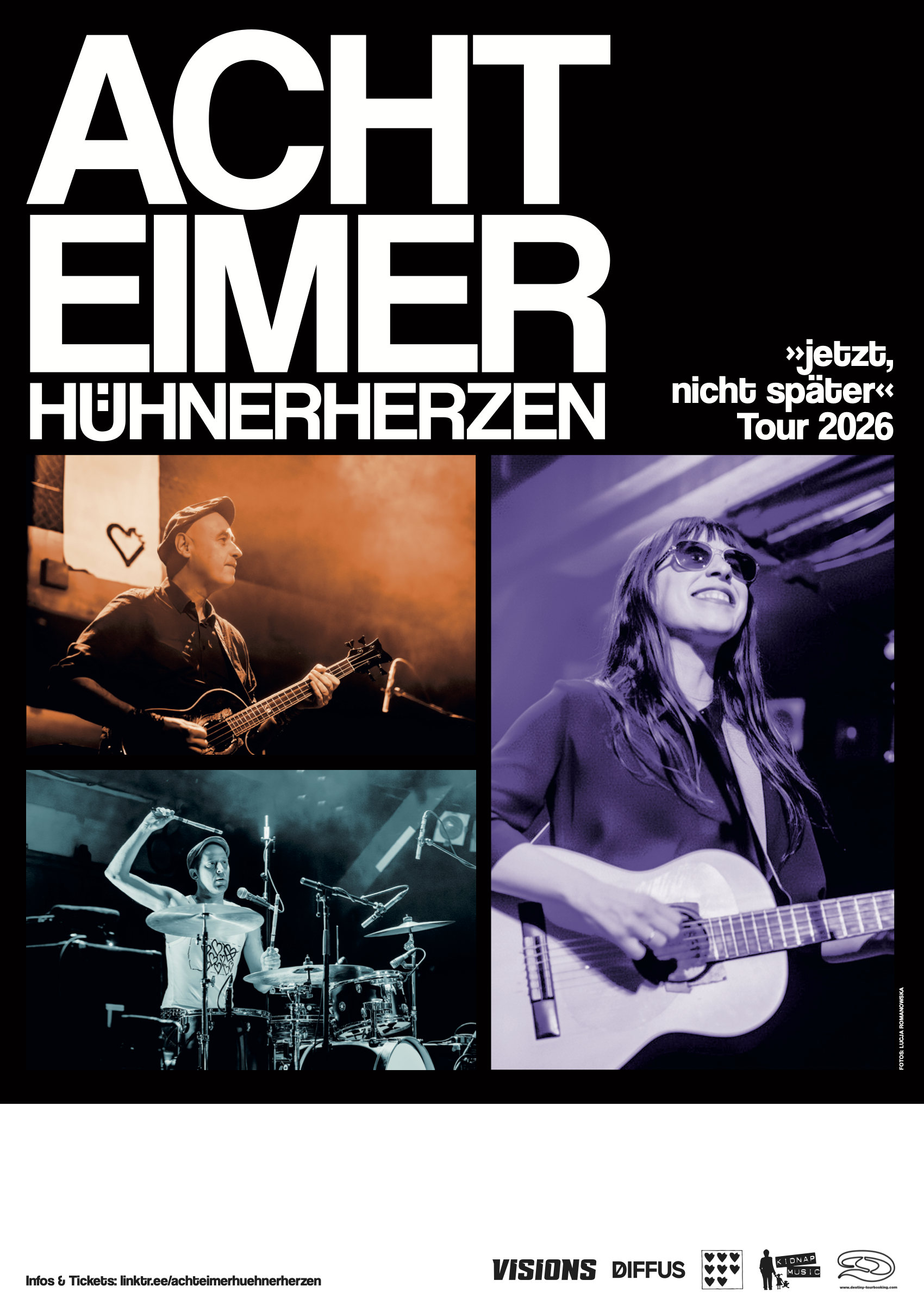 Konzert: Acht Eimer Hühnerherzen